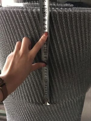 304 شبكة أسلاك الفولاذ المقاوم للصدأ محبوك لشبكة تصفية الغاز السائل demister